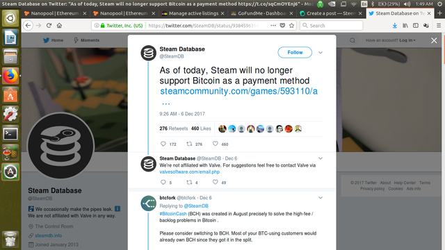 Steam bitcoin cash асики для майнинга мощность